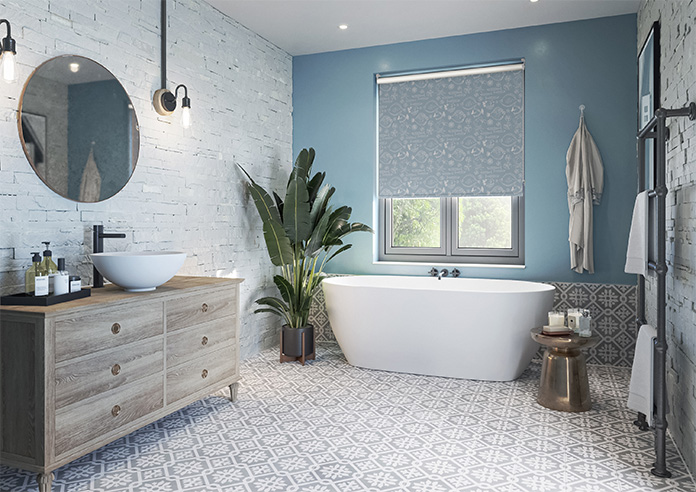 Under the Sea, Blue Mist - Roller Blind - Image 7